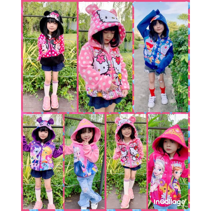 เสื้อกันหนาว​เด็ก​ 2-8ขวบ มีหลายแบบ