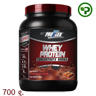 Proflex Whey Protein Concentrate CHOCOLATE1กระป๋อง โปรเฟล็กซ์ เวย์โปรตีน รสช็อคโกแลต สูตรคอนเซนเทรต 700 g