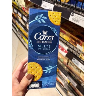 แครกเกอร์จมูกข้าวสาลีรสเค็ม Carrs Melts Original