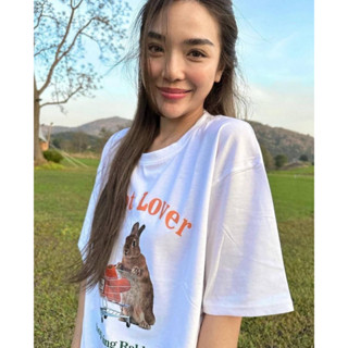 เสื้อยืด Carrot Lover 🥕  แบบเลดี้ปราง สายแคมป์สายแฟต้องมี ขนาด : อก 42