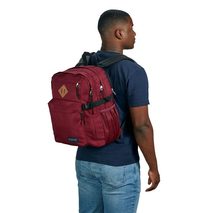 JanSport รุ่น MAIN CAMPUS - กระเป๋าสะพายหลังใส่ Laptop ได้ 15 นิ้ว JS0A4QUL มีช่องใส่ขวดน้ำ จุได้ถึง 32 ลิตร
