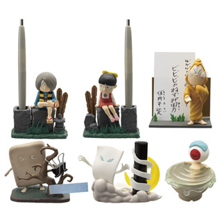 **ของแท้ ครบชุด 6 ชิ้น** อสูรน้อย คิทาโร่ GeGeGe no Kitaro Gegege Desk Figure 6-Type Set