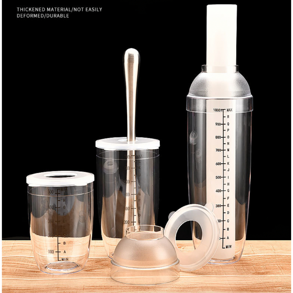 แท่งกดผลไม้ แท่งบดน้ำแข็ง คอกเทล ทรงตรง ทรงมีเอว บดน้ำมะนาว ทำชามะนาว - รูปที่ 6