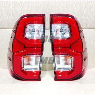 ไฟท้าย รีโว่ LED Revo 2021 - 2023 งานดีเทียบแท้ แถมหลอดครบ ราคา 1คู่ ซ้าย/ขวา