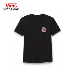 VANS CORE SS TEE - BLACK เสื้อยืดคอกลม ชาย หญิง