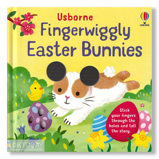 DKTODAY หนังสือ USBORNE FINGERWIGGLY EASTER BUNNIES (AGE 1+)