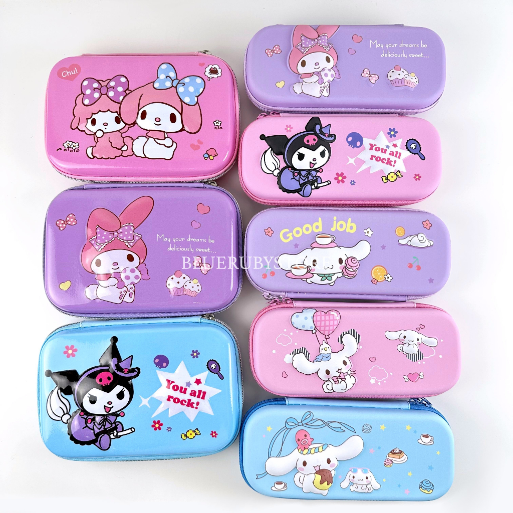 พร้อมส่ง  กระเป๋าดินสอ 3D กล่องดินสอ ลายการ์ตูน น่ารัก เด็กผู้หญิง Pencil Case | Bluerubystore