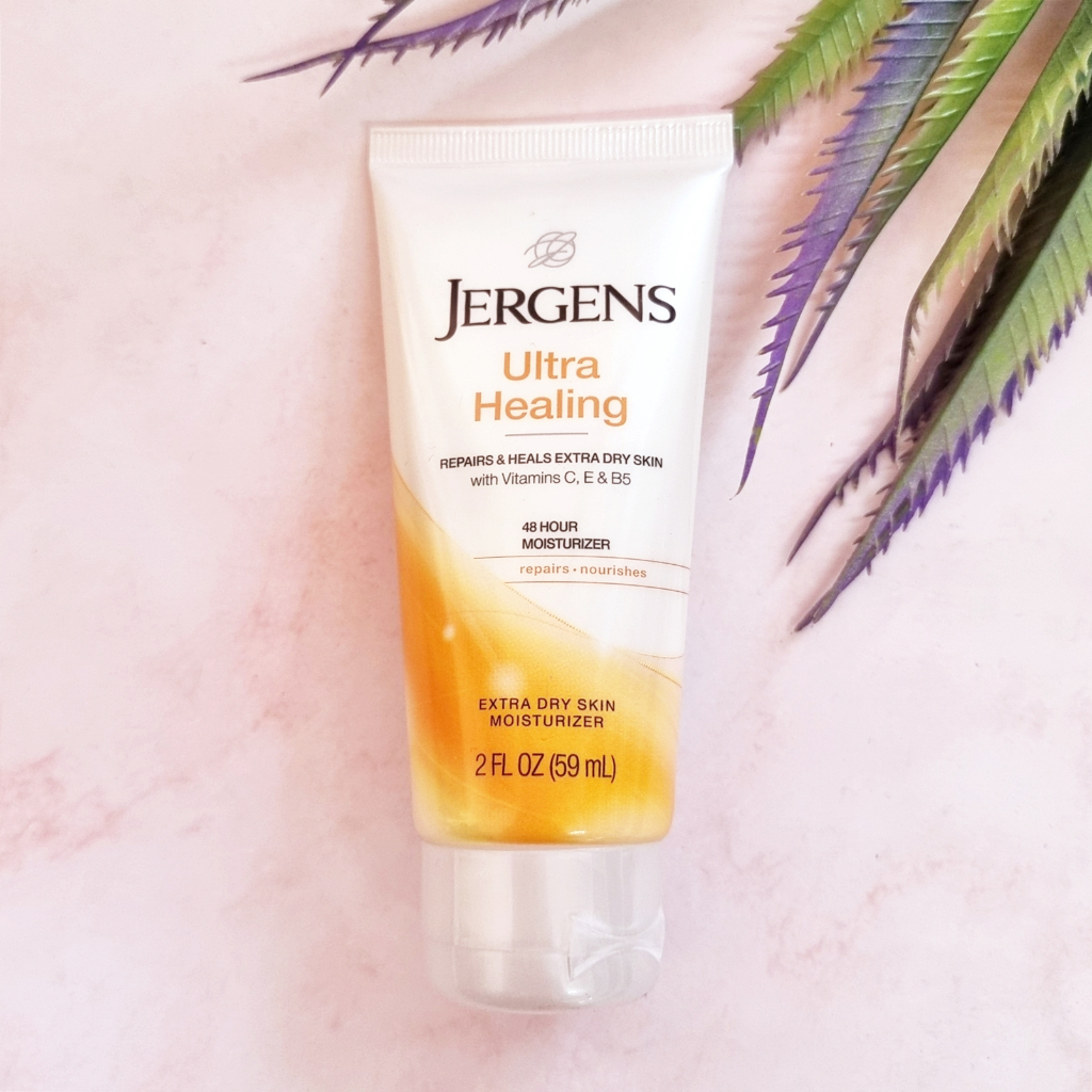 [Jergens®] Ultra Healing Extra Dry Skin Lotion, Travel Size 59 ml เจอร์เก้น อัลตร้า ฮีลลิ่ง โลชั่น สำหรับผิวแห้งมาก