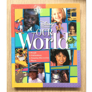 AFK หนังสือ DISNEY LEARNING OUR WORLD (ปกแข็ง)(ของมีตำหนิ)