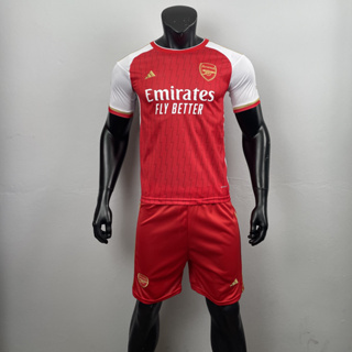 ชุดฟุตบอล ชุดกีฬา ชุดออกกำลังกายผู้ใหญ่ ทีม Arsenal  เสื้อ+กางเกง เกรด A