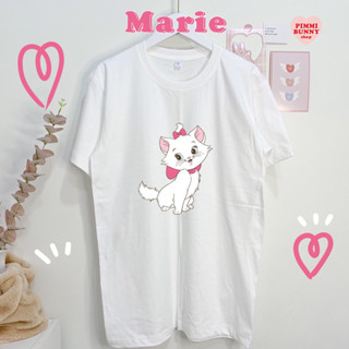 (pimmibunny.shop)เสื้อยืดลาย Marie💖