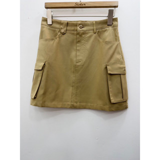 Korea Cargo mini skirt กระโปรงคาร์โก้ งานนำเข้า