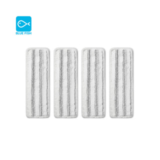 Bluefish SP03B1 Refill of Mop ผ้าถูพื้นไมโครไฟเบอร์ รุ่น SP03B1 แพ็ค 4 ชิ้น