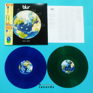 (ส่งฟรี) แผ่นเสียง Blur - Bustin + Dronin (Limited Blue &amp; Green Vinyl 2LP)