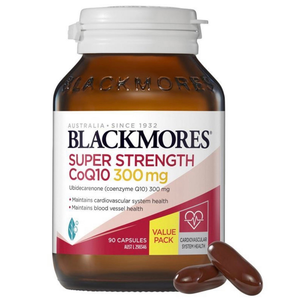 Blackmores Super Strength CoQ10 300mg Heart Health Vitamin 90 Tablets