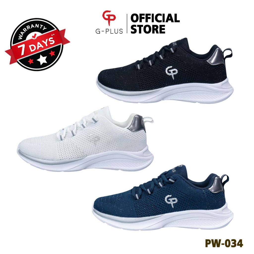 G-PLUS Sneaker รุ่น PW034 รองเท้าผ้าใบ สนีกเกอร์ ผู้หญิง ใส่ได้ทุกเพศทุกวัย(1390)