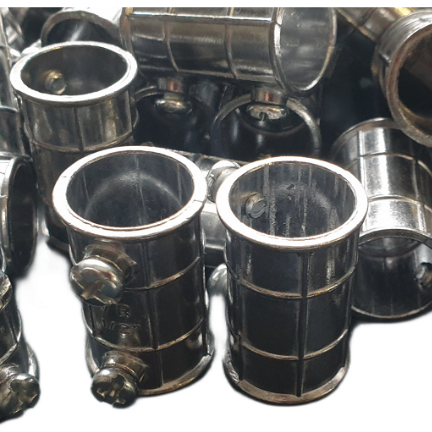 ข้อต่อท่อบาง EMT ไฟฟ้า Emt Coupling ขนาด 1/2" , 3/4" , 1"