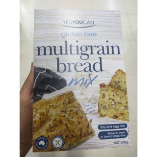 Yes You Can Multigrain Bread Mix แป้งสำเร็จรูป ทำขนมปัง เยสยูแคน  400 กรัม