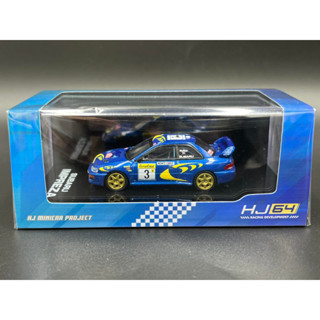 Hobby Japan x IG 1/64  SUBARU IMPREZA WRC 1997 #3 MONTE CARLO