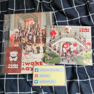 (มีของพร้อมส่ง แกะแล้ว ไม่มีรูปสุ่ม) BNK48 13th Single Iiwake Maybe CD &amp; Mini Photobook