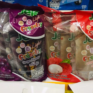 เจเล่ เฟรชชี่ เยลลี่แคร์ราจีน ผสมบุก มี 3รส ร พีช องุ่น ลิ้นจี้ เยลลี่หวานเย็น ทานเล่น แพ็ค 3ซอง