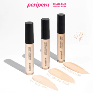PERIPERA DOUBLE LONGWEAR COVER CONCEALER เพอริเพอร่า คอนซีลเลอร์