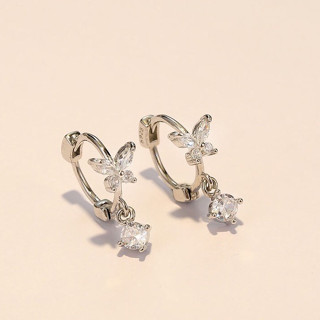 116-littlegirl gifts-Sweet butterfly earrings ขนาด 10 mm