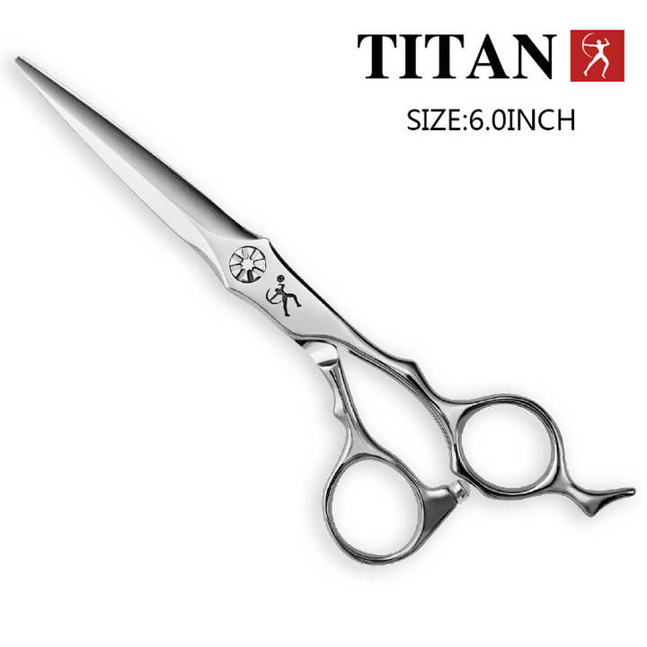 กรรไกรตัดผม Titan TGS60 มือขวา ขนาด 6 นิ้ว งานซาลอนตัวนี้แจ่มครับ  วัสดุ VG งานตัดเฉือนโดยเฉพาะ