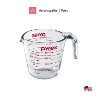 6001075 Pyrex 16 OZ Measuring Cup.ถ้วยตวงแก้วไพเร็กซ์ 2 ถ้วยตวง