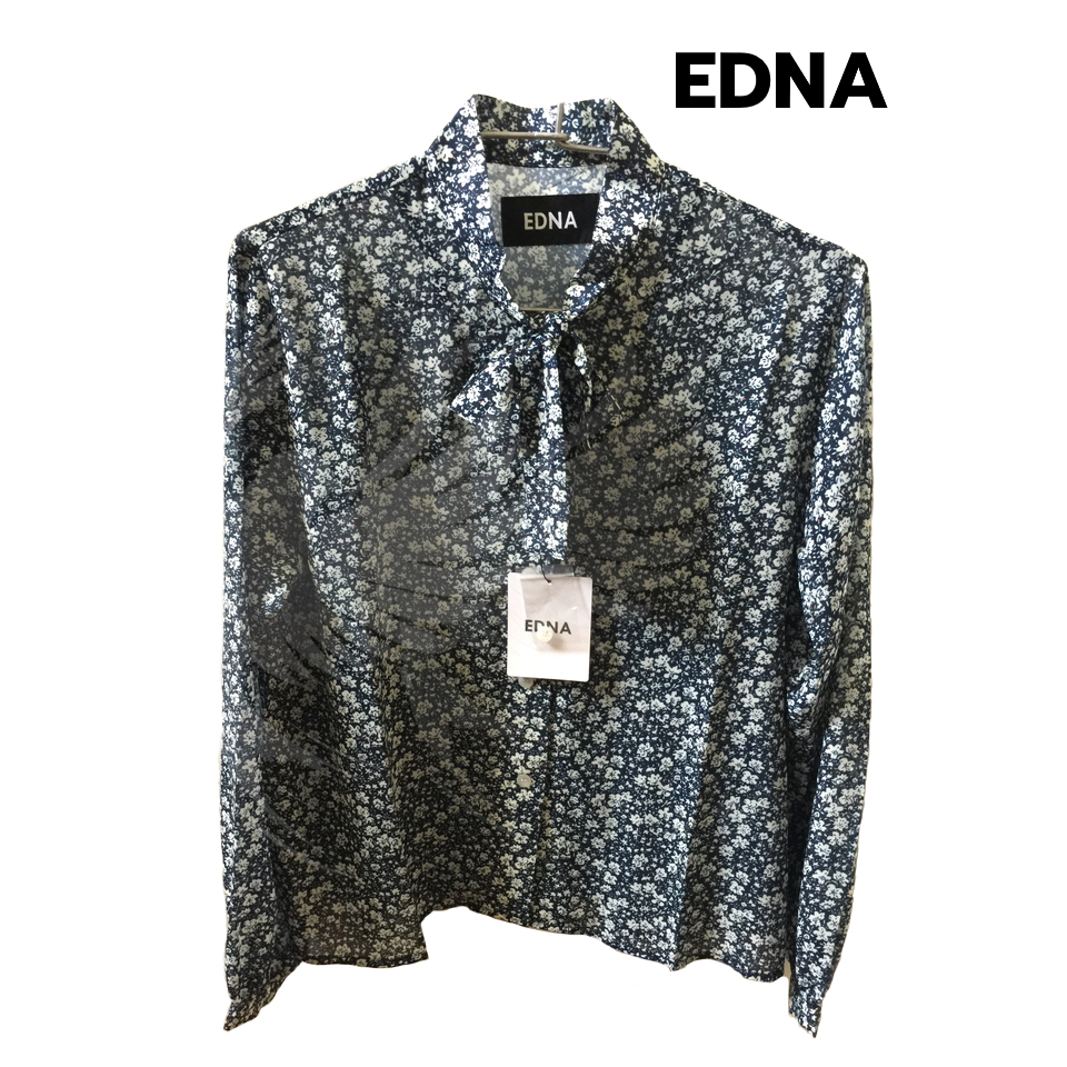 เสื้อเชิ๊ต see through แบรนด์ EDNA จาก ญี่ปุ่น *ป้ายครบ