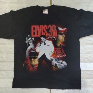 เสื้อยืด NASCAR ELVIS x Budweiser วินเทจ ปี 2007