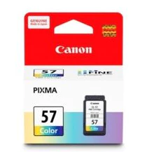 ตลับหมึกอิงค์เจ็ท Canon Ink PG-47 (สีดำ) / CL-57 (สี) ของแท้ 100% ใช้กับ Canon PIXMA E400 / E410 / E4270/ E3370 / E4570