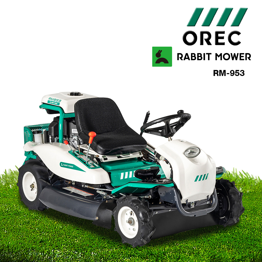 OREC รถตัดหญ้านั่งขับ รุ่น RM953 Made in Japan นำเข้าจากญี่ปุ่นทั้งคัน เหมาะสำหรับงานหนัก งานสวนผลไม้