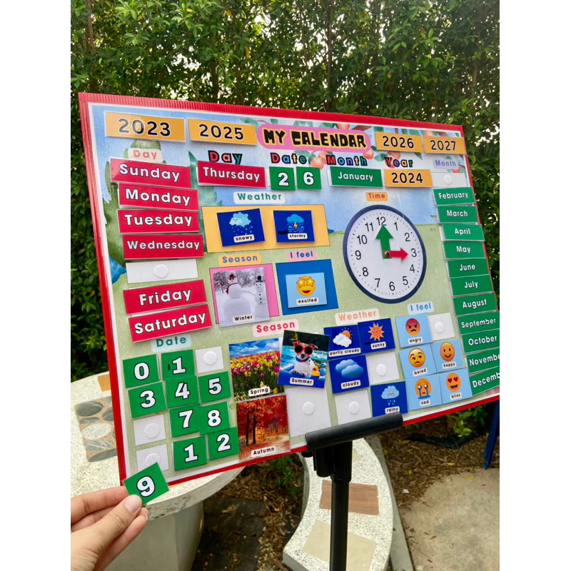 My First Calendar สื่อการสอน