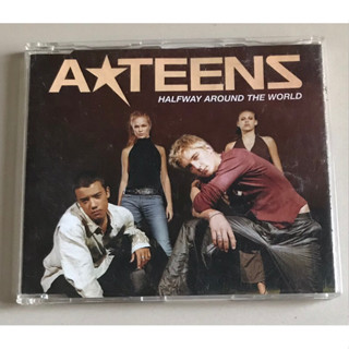 ซีดีซิงเกิ้ล ของแท้ มือ 2 สภาพดี...ราคา 229 บาท "A*Teens" ซิงเกิ้ล “Halfway Around the World" แผ่นหายาก Made in EU