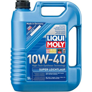 น้ำมันเครื่องรถยนต์ดีเซล LIQUI MOLY 10W-40 SUPER LEICHTLAUF