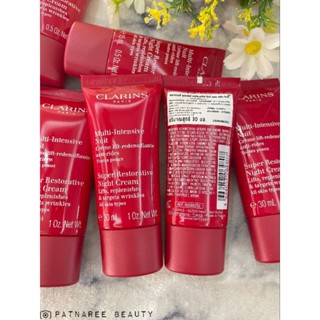 Clarins Super Restorative Night All Skin Types 30ml ป้ายไทย