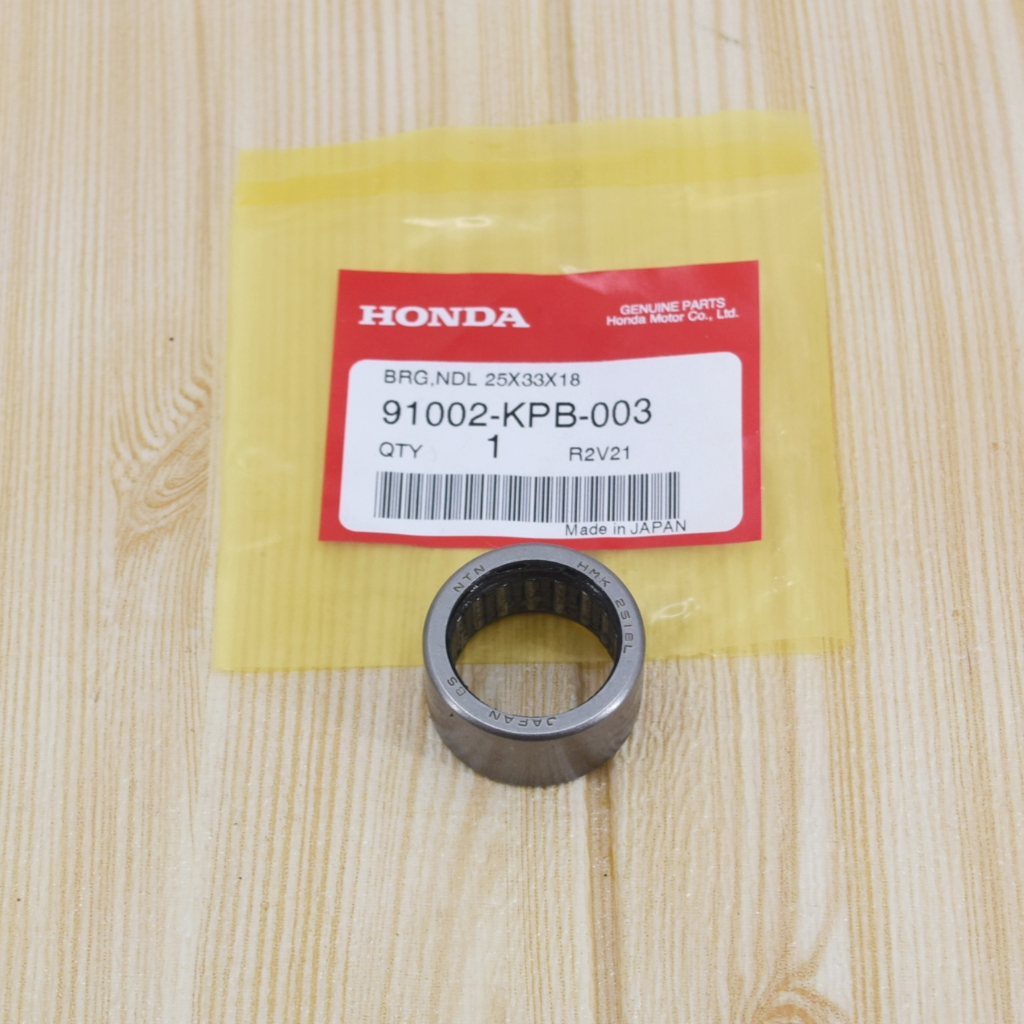 ลูกปืนเข็ม สไลด์หลัง Forza 300-350 (25*33*18) แท้ศูนย์ฮอนด้าราคา/1ชิ้น 91002-KPB-003 ราคา ถูกที่สุด ดีลบีเคเค