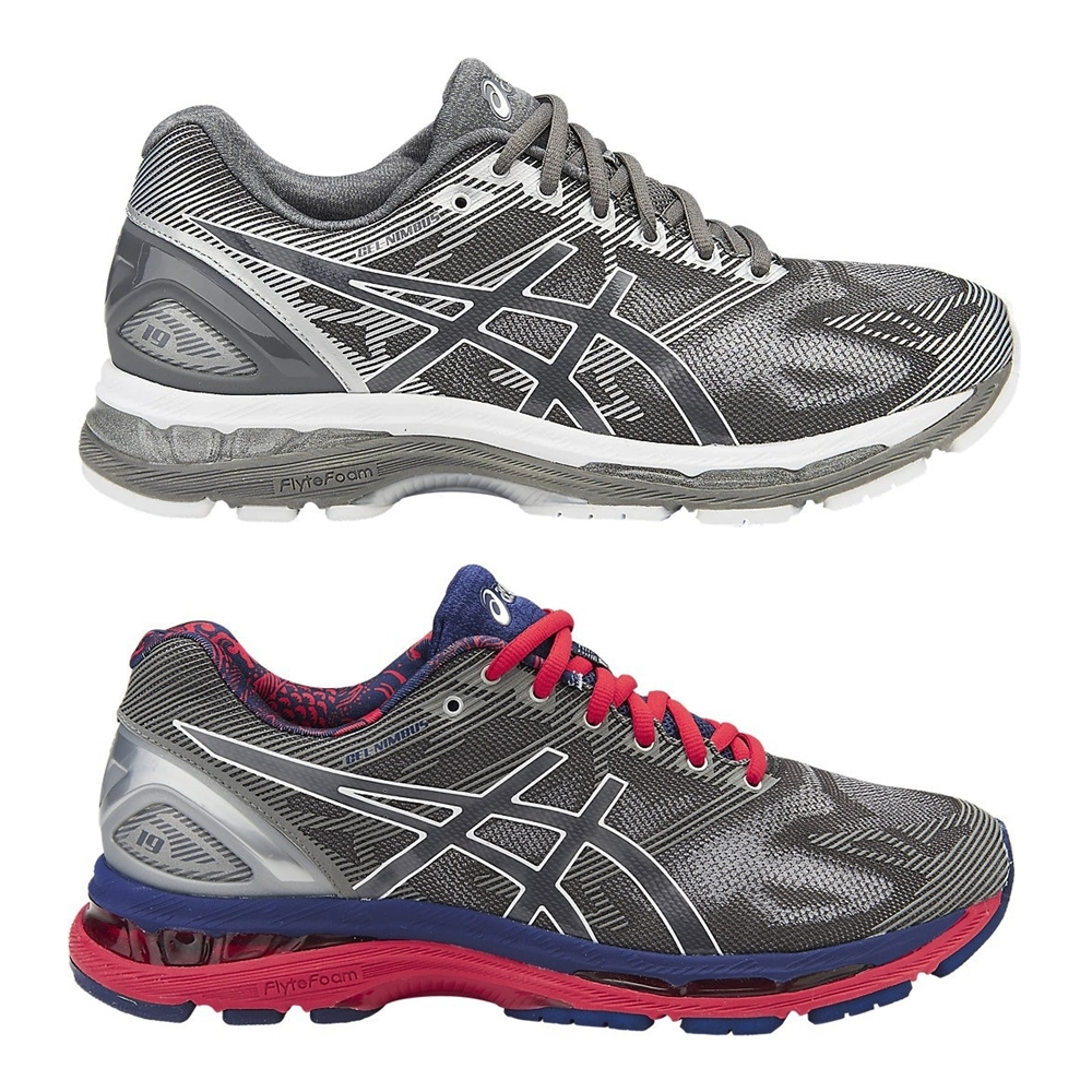 Asics รองเท้าวิ่งผู้ชาย Gel-Nimbus 19 (2E) Wide / Gel-Nimbus 19 Lite Show (2แบบ)