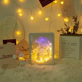 Desktop Bedside Home Decor USB Powered 7 Color Changing LED Night Light