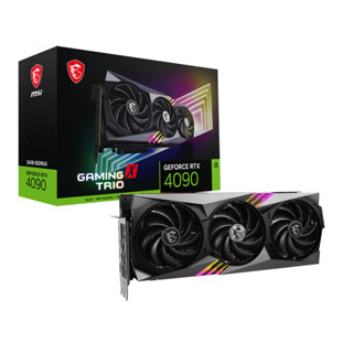 VGA (การ์ดจอแสดงผล) MSI NVIDIA GeForce RTX™ 4090 GAMING X TRIO 24G WARRANTY 3Y