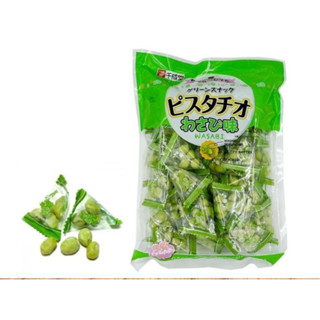 千成党 Sennarido Pitachio Original - Wasabi    ถั่วพิสตาจิโอ รสดั้งเดิม  - รสวาซาบิ ของญี่ปุ่นโดยตรง