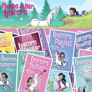 หนังสือการ์ตูนภาษาอังกฤษ สำหรับเด็ก Phoebe and her Unicorn Series เซต 16 เล่ม