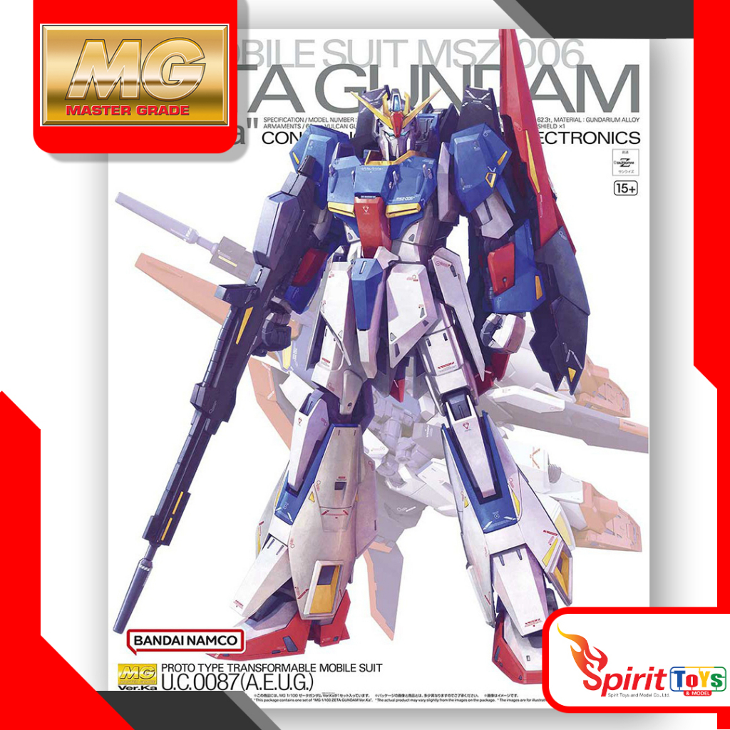 ถูกที่สุด!!  MG 1/100 ZeTa Gundam Ver.Ka (64015)