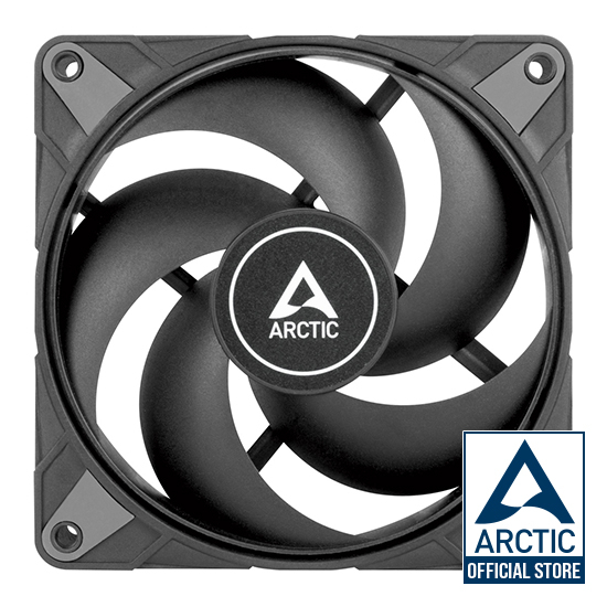 ARCTIC P12 PWM MAX BLACK (Computer fan / พัดลมระบายความร้อนคอมพิวเตอร์)