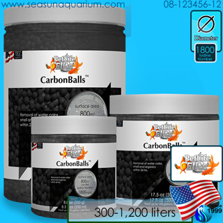 PetLifeElite CarbonBalls ถ่านคาร์บอน กรองสี ทำน้ำใส คาร์บอน carbon gac ceramic ball ถ่านกรองน้ำ filter media บ้านแบค