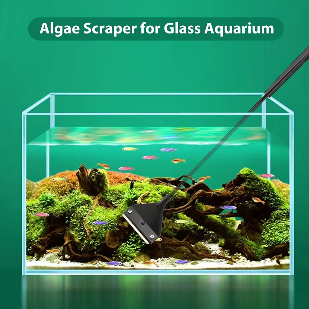 CHONGSHENG Aquarium Algae Scraper(ด้ามขูดตะไคร่ รูปที่ 2