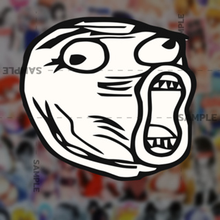 9gag สติกเกอร์ มีม 005 Sticker สติ๊กเกอร์ตกแต่งผนัง