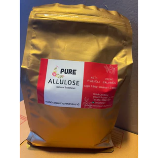 Pure Allulose น้ำตาลอัลลูโลส น้ำตาลคีโต ขนาด 1000 กรัม (1kg) exp. 10/03/2028