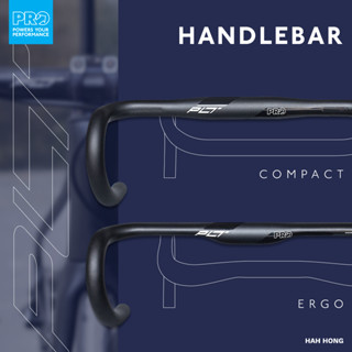 แฮนด์เสือหมอบ PRO PLT COMPACT ERGO HANDLEBAR